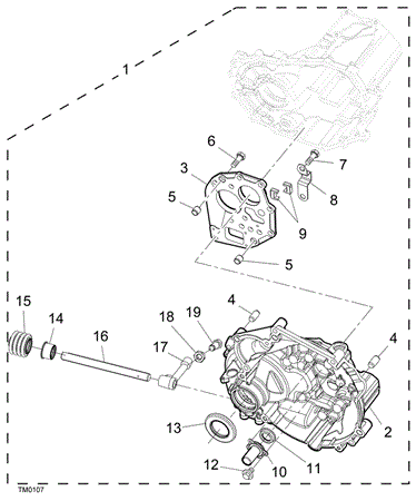 CityRover Manual - 5 Speed Transmission Assembly (2)