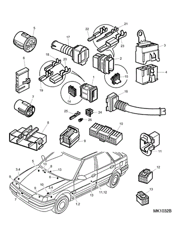 Rover 200/400 to 95 Connectors