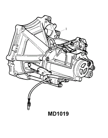 Rover 400/45/MG ZS Transmission Assembly - 2000 Manual
