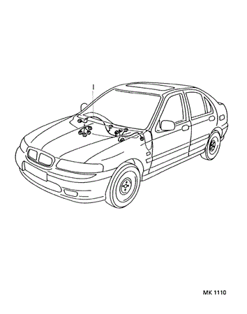 Rover 45 Fascia Harness - RHD Petrol Manual