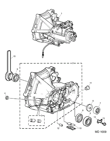 Rover 800 Early Clutch Housing - 2000 Manual