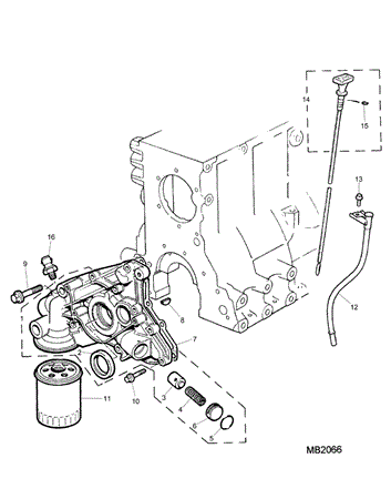Rover 800 Late Oil Pump, Oil Filter - 2000 Petrol