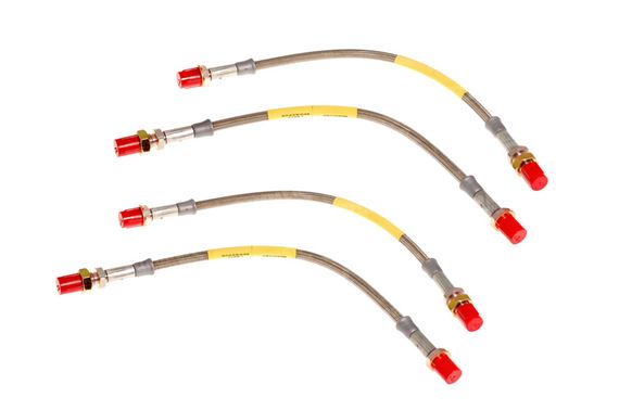 Triumph Herald Brake and Clutch Hoses - Braided | Rimmer Bros