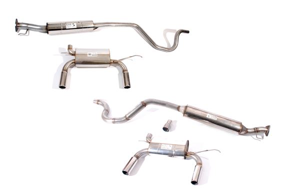 Freelander 1997-2006 Sports Stainless Steel Exhaust Systems