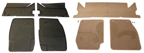 land rover discovery rubber mats