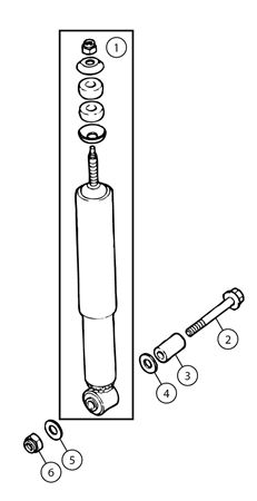 MGF Front Shock Absorbers