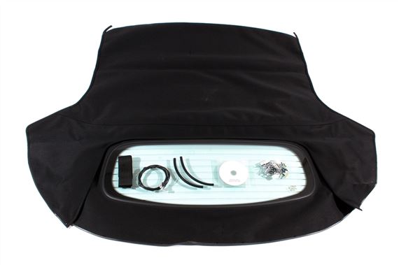 MGF and MG TF Sportster Hood Cover - Fixed Heated Glass Rear Window