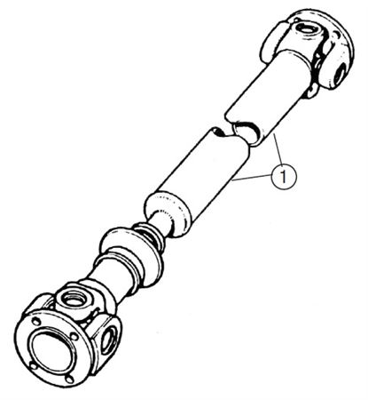 MGB Propshaft Assembly