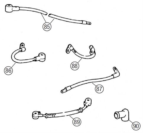 MGB Battery Cables