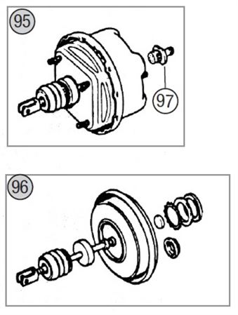 MGB Servo (Dual Circuit Brakes)