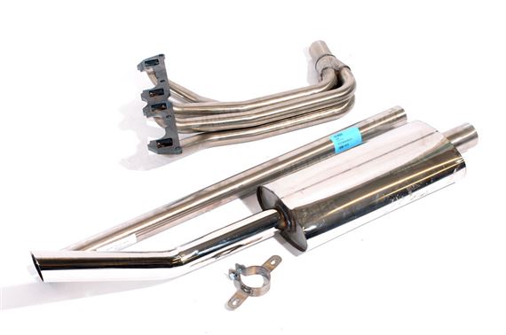 Triumph TR4A Stainless Steel Sports Exhaust System - System C