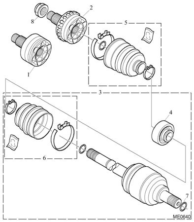 Rover 20025mg Zr Driveshaft 1400 Rimmer Bros