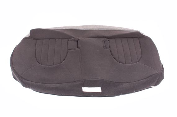 Cover assembly-rear seat folding bench cushion - Black - Axis and Tuscany - with piping - Connoisseur - HPA002100LRI - Genuine MG Rover