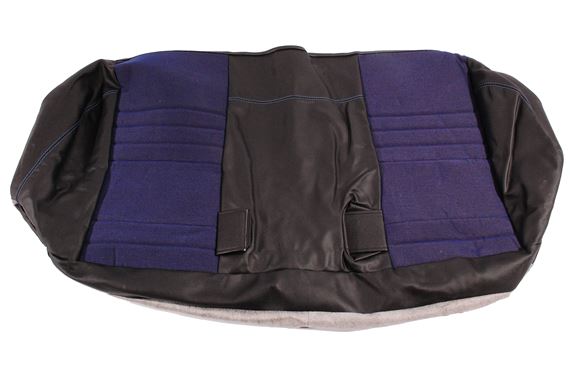 Cover assembly-rear seat folding bench cushion - Blue/Black - HPA002130JGX - Genuine MG Rover