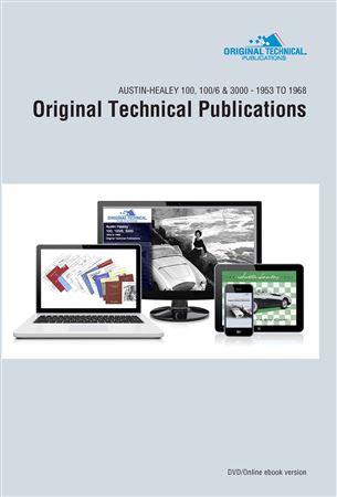 Digital Reference Manual - Austin-Healey 100 100/6 and 3000 1953 to 1968 - HTP2001 - Original Technical Publications