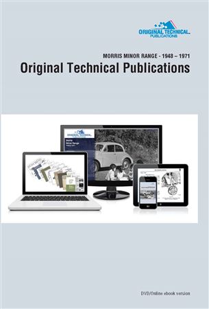 Digital Reference Manual - Morris Minor Range 1948 to 1971 - HTP2007 - Original Technical Publications