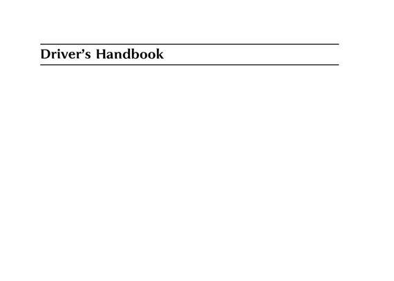 Drivers Handbook - XK8 & XKR - 2000 - JJM10021400GR - OTP