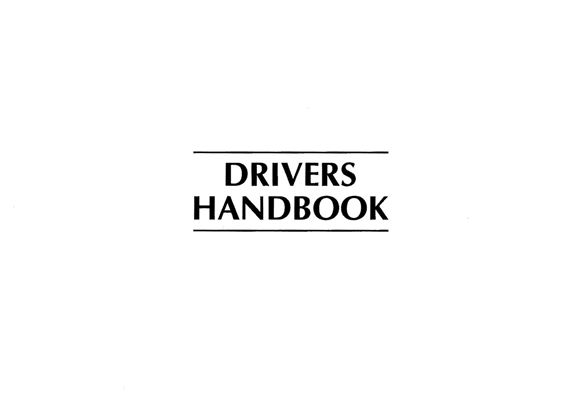 Drivers Handbook - XK8 & XKR - 1997-1999 - JJM10021487GR - OTP