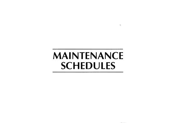 Maintenance Schedules - XK8 & XKR - 1997-1999 - JJM10239980GR - OTP