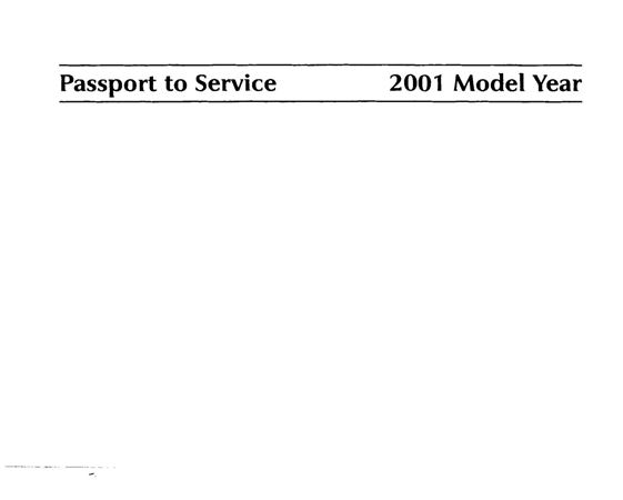 Passport-Service - XK8 & XKR - X-Type - S-Type - 2001 - JJM18119910GR - OTP