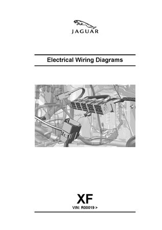 Electrical Guide - Jaguar XF UK R00019-R47153 - 2008-2013 - JLR1356101EGR - OTP