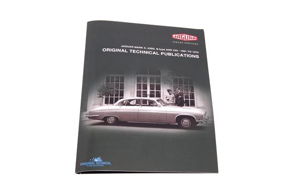 Digital Reference Manual - Jaguar Saloon - Mk X 420G S-Type and 420 1961 to 1970 - JTP1005 - Original Technical Publications