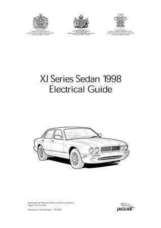 Electrical Guide - XJ8 Range - 1998 - JTP608GR - OTP