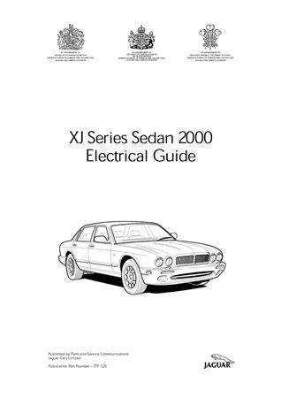 Electrical Guide - XJ8 Range - 2000 - JTP720GR - OTP