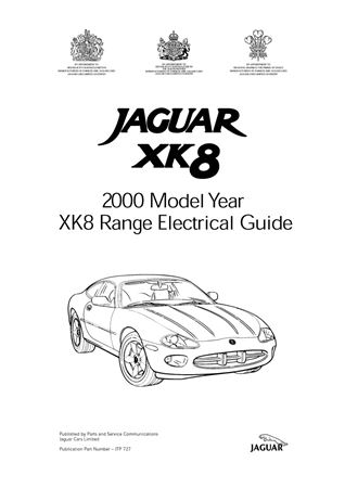 Electrical Guide - XK8 Range - 2000 - JTP727GR - OTP