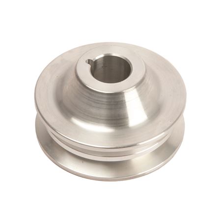 Dynamo Pulley Double V Aluminium 65mm Dia 17mm - LCDP11 - Powerlite