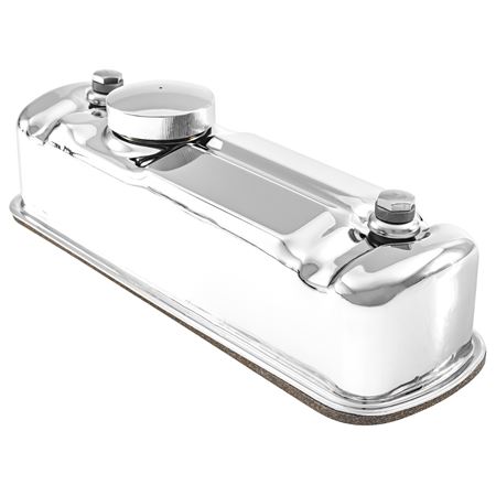 Rocker Cover Kit Chrome Pressed Steel A Series - LDR10074C