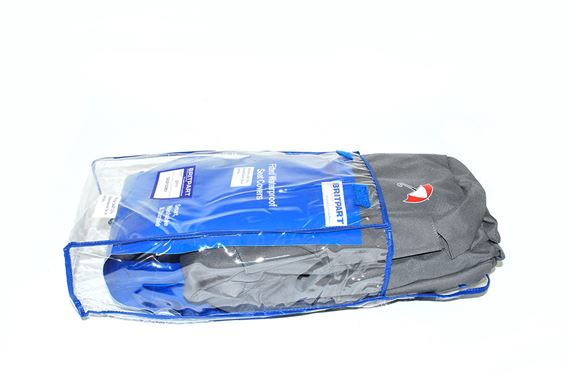 Waterproof Seat Covers 2nd Row Set Grey 60/40 - LF1030BPGREY - Britpart