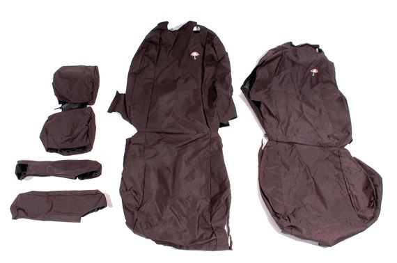 Waterproof Seat Covers Front (pair) Black - LF1098BLACKBP - Britpart