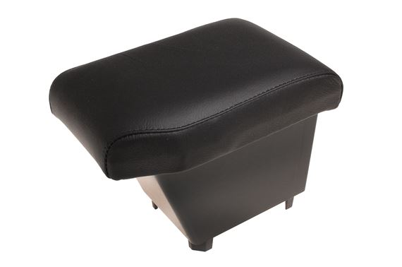 Cubby Box Armrest Black Leather LHD - LF1103BLACKBP - Britpart