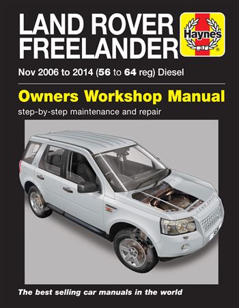 Haynes Workshop Manual - Freelander - Diesel - 2006 on (Freelander 2) - LF1121