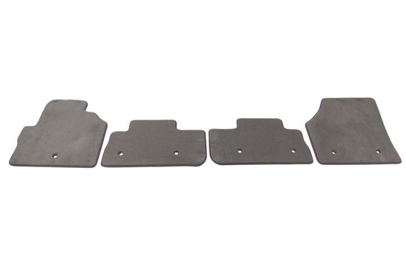 Carpet Mat Set RHD (4 piece) Grey - LF1138GREY - Aftermarket