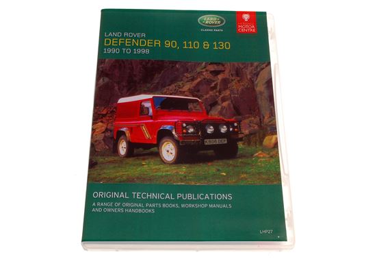 DVD - Land Rover Defender 90-110 & 130 - 1990-1999 - LHP27DVD | Rimmer Bros