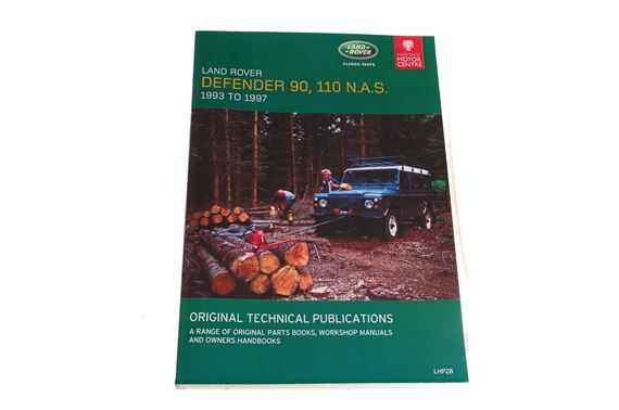 DVD - Land Rover Defender 90-110 NAS - LHP28DVD | Rimmer Bros