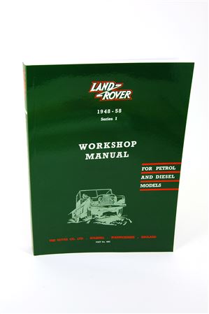Workshop Manual Series 1 - LL1021 - Factory