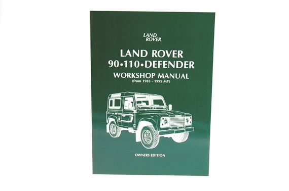 Owners Handbook Defender 90/110 83on - LL1026