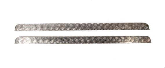 Chequer Plate Sill Cover (pair) 2mm - LL1260P - Aftermarket