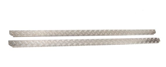 Chequer Plate Sill Cover (pair) - LL1262PA - Aftermarket