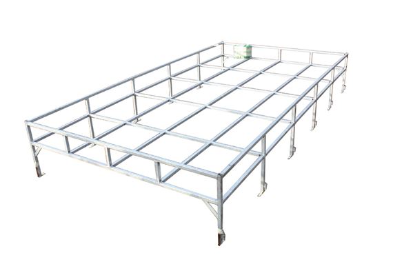 One Piece Galvanised Roof Rack - LWB - Bearmach BA 008A - COLLECTION ONLY