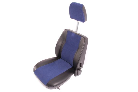 XS Style Seat - Black/Blue - LH - Britpart - LL1412BLACKBP