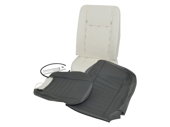 Outer Seat Re-trim Kit - Vinyl Twill - LL1827TWILLBP - Britpart