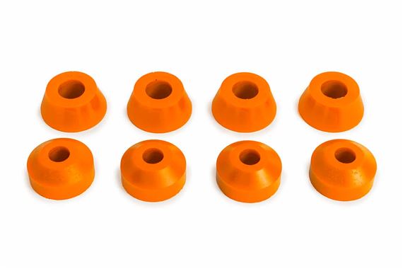 Shock Absorber Rear Bush Kit Dynamic Black Kit 12 - LL1881PBBLK - Polybush