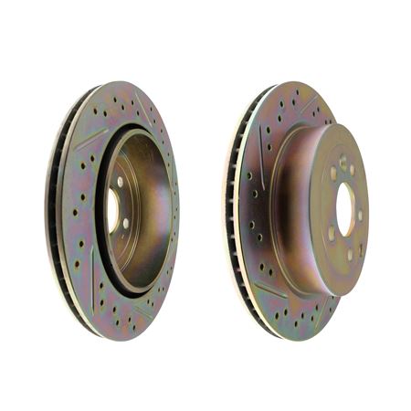 Brake Disc Rear Performance (pair) Vented 302mm - LR001019URBP - Britpart