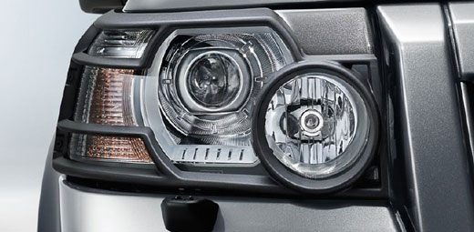 Front Lamp Guards - Pair - LR002408 - Genuine
