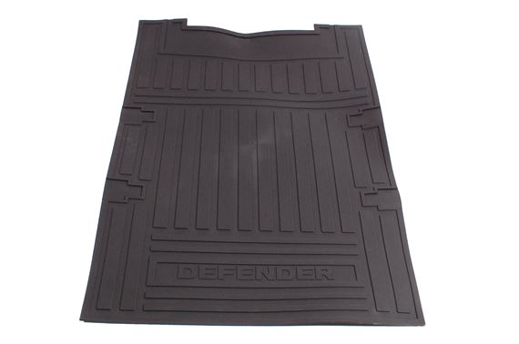 Loadspace Rubber Mat 90 Hard Top includes Defender logo - LR005614 - Genuine