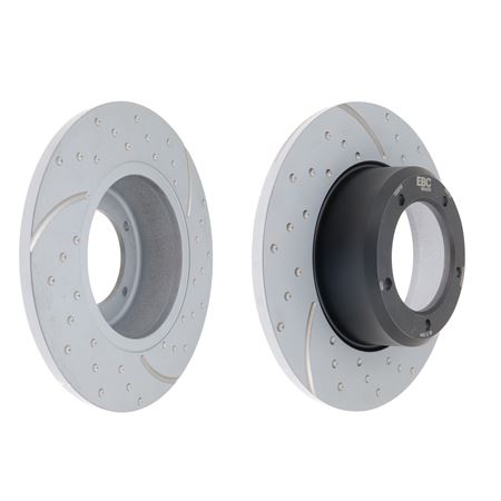 Brake Disc Front (pair) Solid 298mm - LR017951UR - EBC